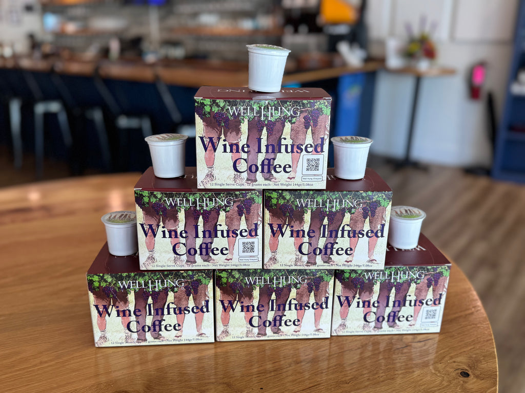 Well Hung Vineyard Wine Infused Coffee K-Cups
