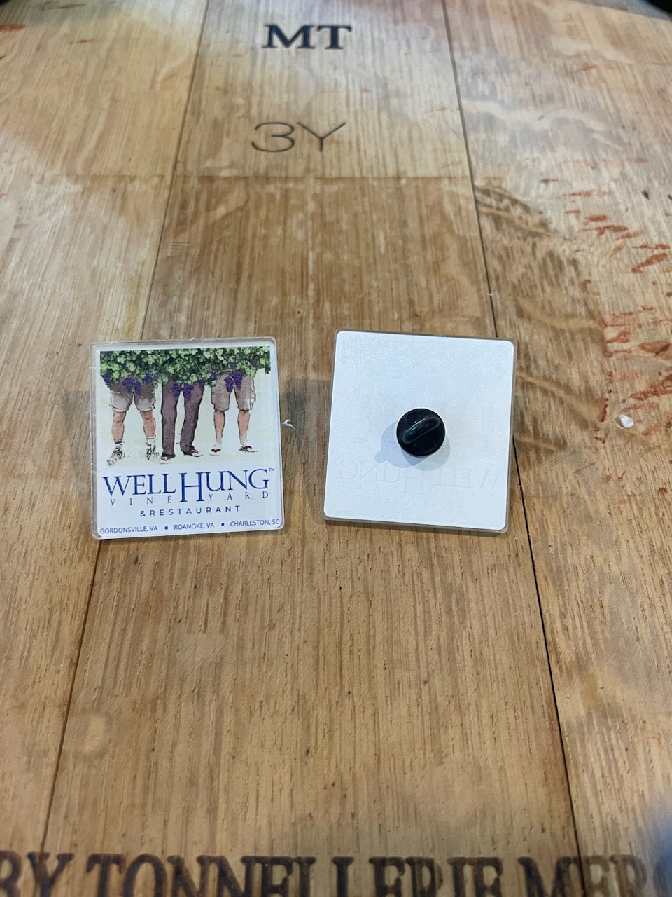 WHV Acrylic Pin